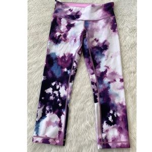 Lululemon Wunder Under Crop II Blooming Pixie